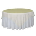 thumbnail image 5 of Efavormart Yellow Organza Square Tablecloth Overlay 90x90" Square Tablecloth Cover For Wedding Party Event Banquet, 5 of 7