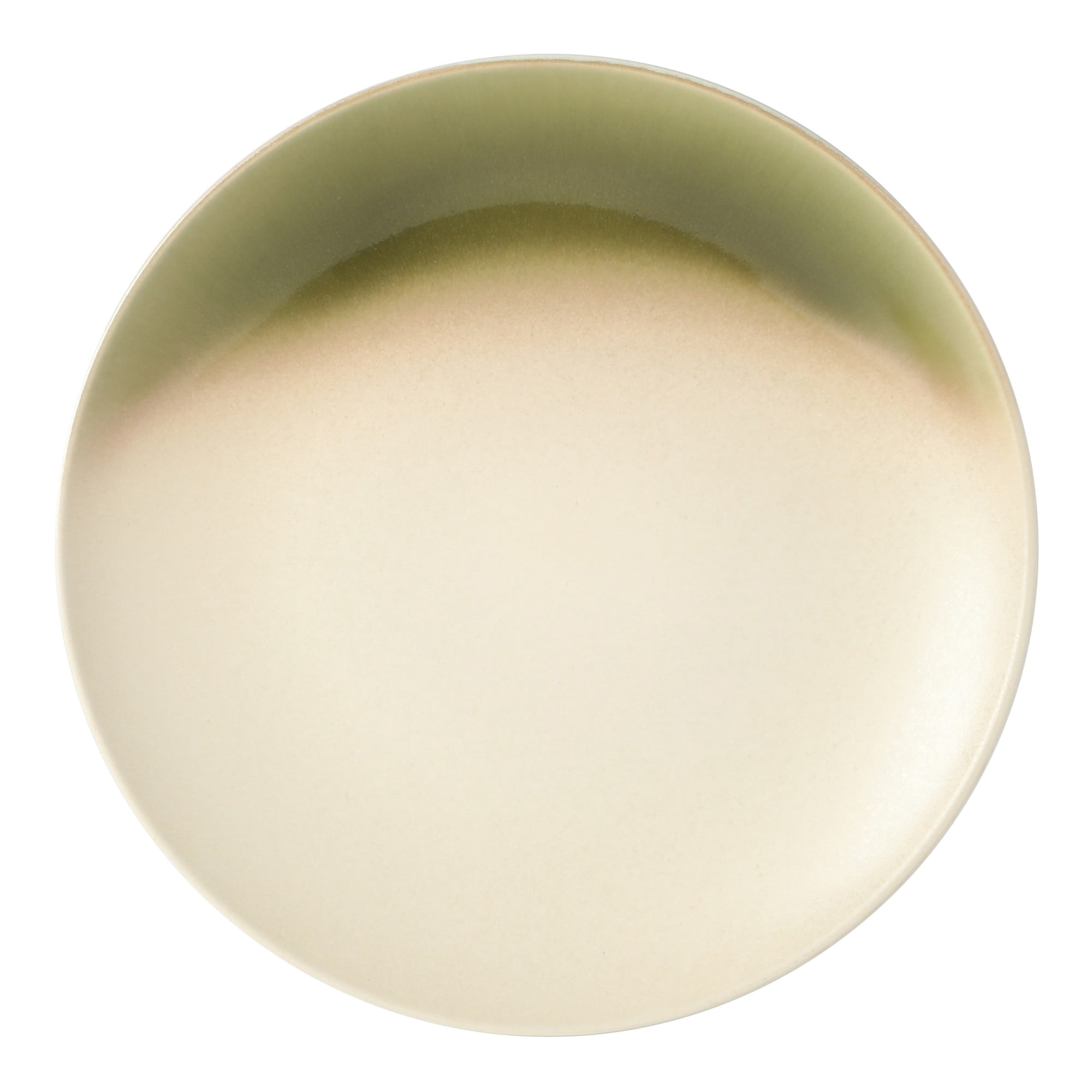 Gibson Elite Crescenton 12-Piece Green Stoneware Dinnerware Set