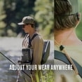 thumbnail image 6 of Chums Universal Fit Adjustable Eyewear Holder Sunglasses Strap for Men and Women - Olive/Gold/Black, 6 of 7