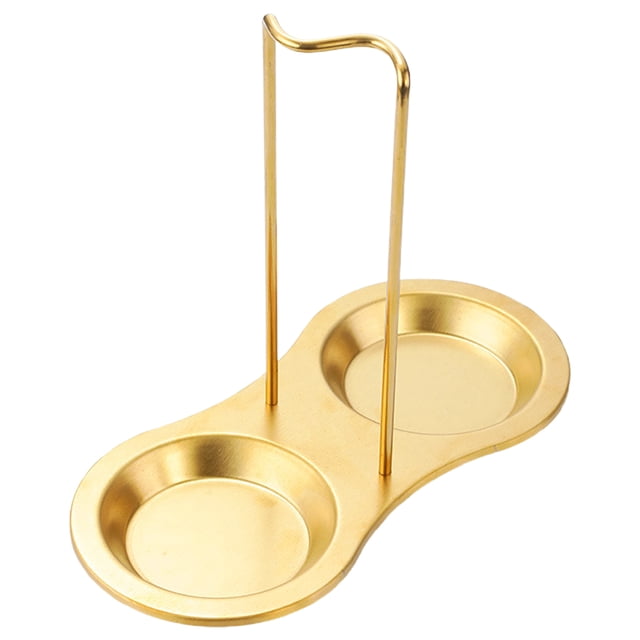 Organizador de cucharas y utensilios Porta cubiertos de acero inoxidable Porta cubiertos Porta utensilios de cocina Reposa cucharas y cucharones Soporte de cuchara de acero inoxidable