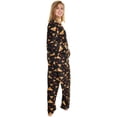 thumbnail image 2 of Angelina Cozy Fleece Notch Collar Pajama Set with Pockets (1-Pack), 2 of 4