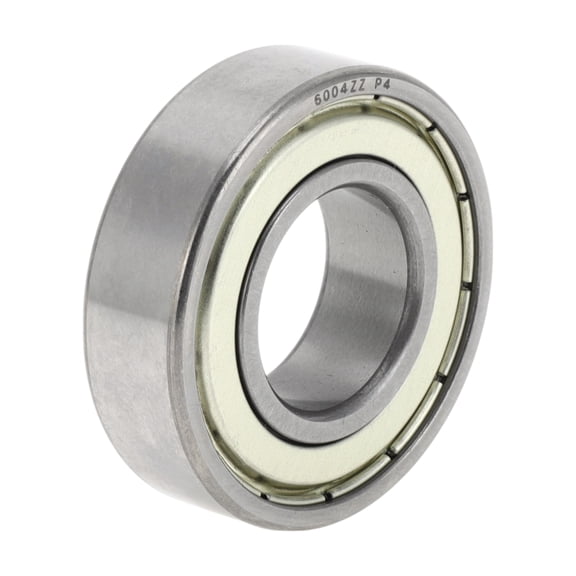 Unique Bargains 6004ZZ Deep Groove Ball Bearings P4 20x42x12mm Car Lubricated Bearings Silver Tone Double Metal Seal