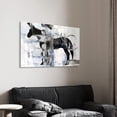thumbnail image 6 of "Equestrian Essence I" Horse Frameless Free Floating Reverse Printed Tempered Art Glass Wall Art, 6 of 9