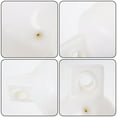 thumbnail image 2 of HEALEEP Pare-Chocs de Quai pour Bateau Protection Pare-Chocs Blanc PVC pour Yachts Lot de 1, 2 of 8