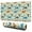 LightGreen Cartoon Dinosaurs-3, variant on Long Mouse Pads for Desk,LightGreen Cartoon Dinosaurs Leaves Desk Mats on Top Of Desks, Desk Mouse Pad Extra Large with 3mm Non-Slip Base and Stitched Edge for Gaming,Work,Home 31.5"x11.8"