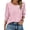 Pink-Dots, variant on Blouses for Women Dressy Casual 3/4 Length Sleeve Womens Tops with Smocked Cuffs Fashion Shirts