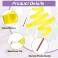 thumbnail image 3 of Uxcell Dance Ribbons, Gymnastics Dance Streamers with Non-Slip Wand Dance Flag Yellow, 3 of 7