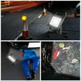 thumbnail image 6 of GLORIOUS-LITE 50W LED Work Light with 16ft Cord, IP66 Waterproof, 5000LM, 6500K, Adjustable Flood Lights for Workshop, Garage, Construction Site, Black, 6 of 9