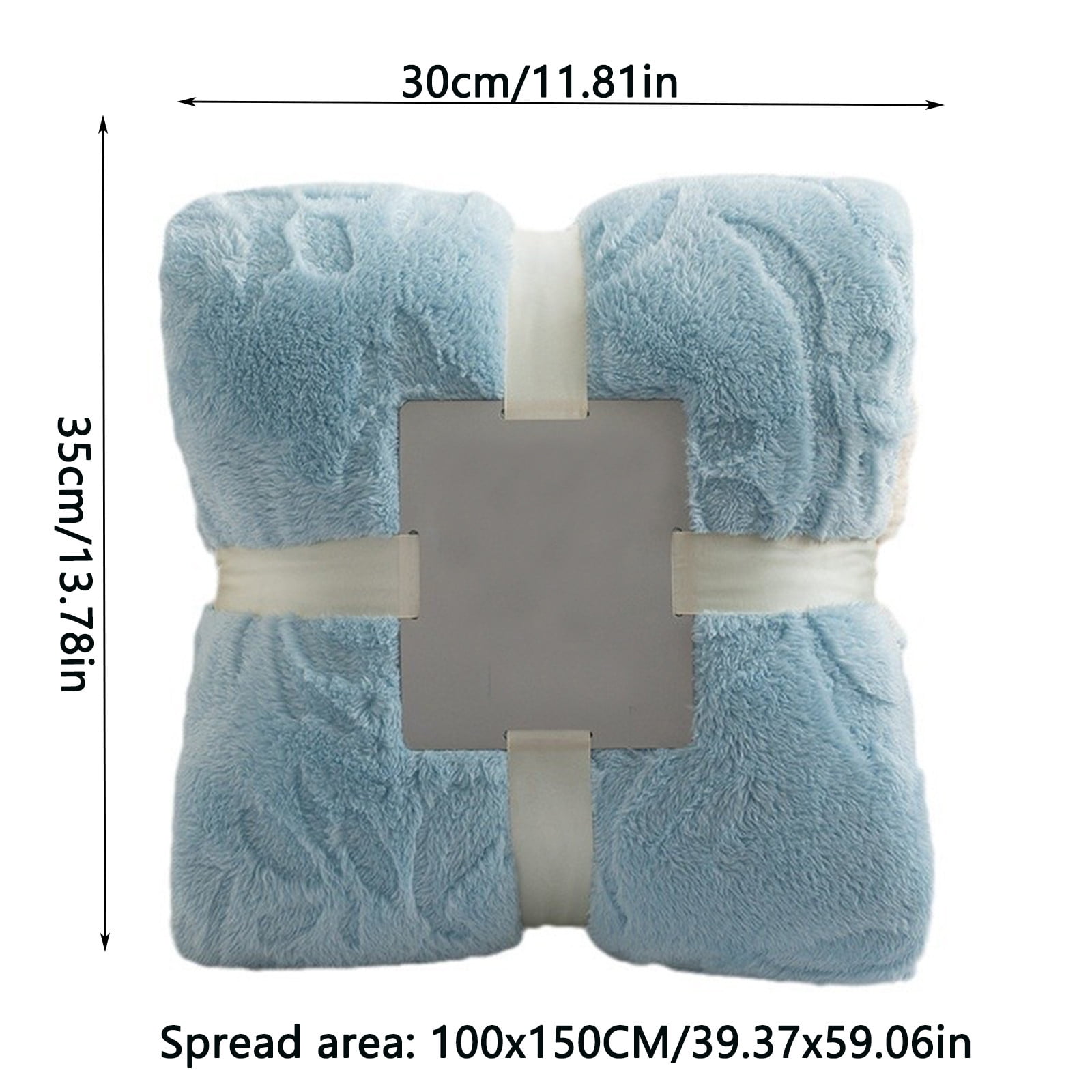 weibbin Sherpa Bed Blanket, Ultra Soft Throw Blanket for All Season, Cozy Plush Floral Fleece Blanket for Bedroom Living Room Dorm Hostel Sofa Camping 39.37x59.06in