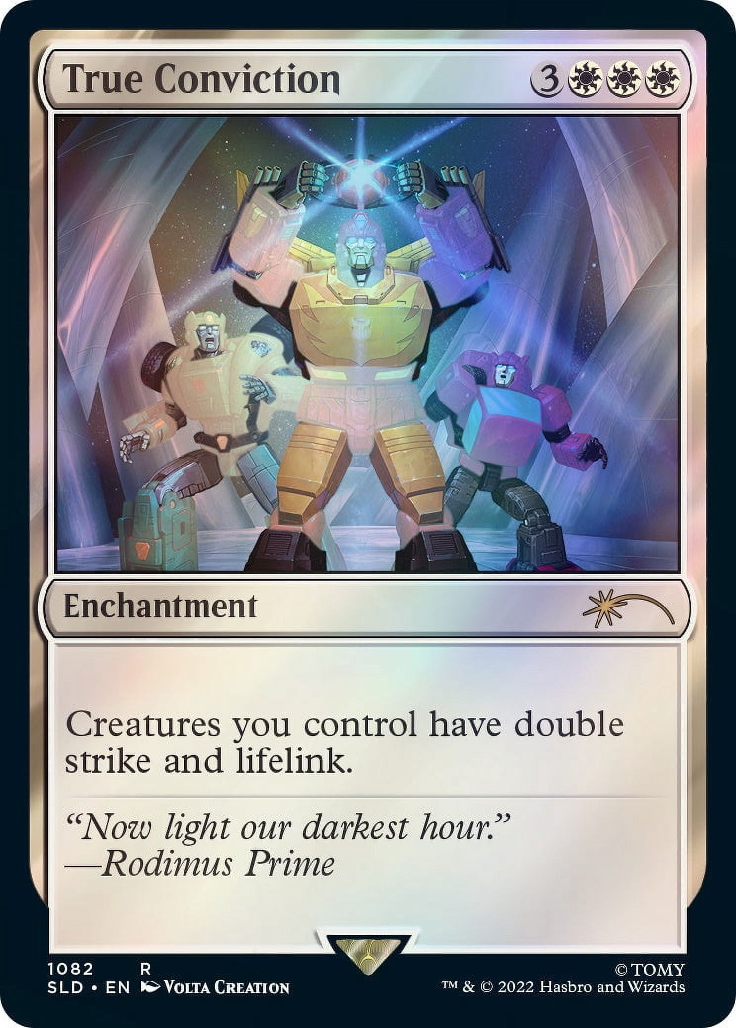 Magic: The Gathering Secret Lair: Transformers: Roll Out or Rise Up (Foil)