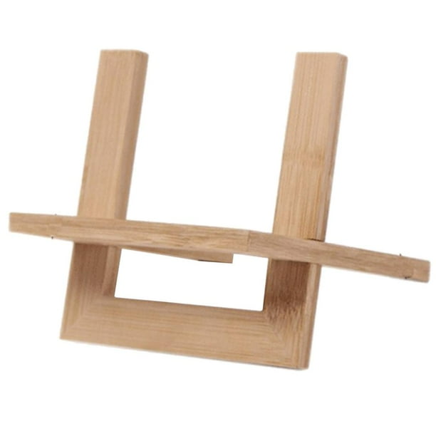 Wood Easels Plate Display Stand Photo Picture Holder For Weddings Home Decor as described