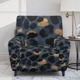 thumbnail image 2 of HELLHERO Leopard Print Couch Covers for Reclining Couches Skin Friendly Stretchy Lazyboy Recliner Chair Covers for Reclining Chair, Easy to Install, 2 of 8