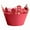 Color:Pearl red, variant on 100Pcs Halloween Cupcake Wrappers Hollow Out Castle Ghost Pumpkin Cake Liners