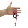 thumbnail image 5 of Unique Bargains 1 Pc Fashionable Bow Phone String Handbag Charm Decorative Keychain Rose Red, 5 of 6