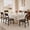 Espresso, variant on Virans Wooden Dining Chairs Set of 6,Modern Dining Chairs with Ergonomic Backrest,Kitchen Dinner Chairs for Kitchen,Dining Room,Black