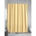 thumbnail image 5 of Fsddascl Yellow Orange Striped Shower Curtain Set - Extra Long 72" x 96" Washable Bathtub Curtain with 12 Hooks, Fall Farmhouse Simple Lines Waterproof Fabric Stall Shower Curtains for Bathroom, 5 of 6