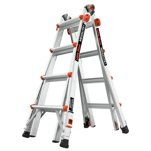 Escalera Aluminio 17' (5.18 M) Megalite+ Little Giant 11537 (Reacondicionado)