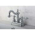 thumbnail image 2 of Kingston Brass KB1601TAL 4 in. Centerset Bathroom Faucet, Polished Chrome, 2 of 5