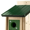 thumbnail image 2 of Woodlink Bluebird Cedar Nesting Bird House w/ Predator Guard and Metal Roof, 2 of 3