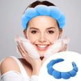 thumbnail image 5 of Skincare Headbands for Women,Headband for Washing Face,Spa Headband for Women Sponge Headband for Washing Face Clouds Soft Hairband Makeup Headbands for Women Girls Shower Makeup Skincare, 5 of 8