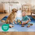 thumbnail image 4 of ODIKA 8'x10' Ultra-Soft Area Rug, Abstract Modern Watercolor Cloud Motif With Gradient Accents None Washable, Bare feet friendly, Silk-Touch for Bedroom, Under Sectional, 4 of 7