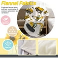 thumbnail image 2 of Construction Truck Tractor Excavator Soft Throw Blanket All Season Microplush Thick Warm Blankets Tufted Fuzzy Flannel Throws Blanket for Bed Sofa Couch 60"x50", 2 of 6