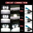 thumbnail image 6 of CHUSYYRAY Pair LED Headlights High Low Beam Head Lamps DRL for Toyota Pickup 1982-1995 Truck, 6 of 12