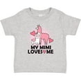 thumbnail image 3 of Inktastic My Mimi Loves Me Llama Girls Baby T-Shirt, 3 of 5