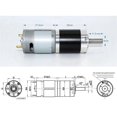 thumbnail image 4 of 385 Planetary Miniature DC Deceleration Motor Speed 372 Rpm, 4 of 5