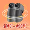 thumbnail image 4 of Heated Knee Pad With Massage And Brace Adjustable Heat & Vibration Massage Pad For under Desk Pedal Therapeutic Hand Warmer Training Bands Resistance Arm Workout for Women Flabby Happy Heat Heating, 4 of 8