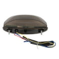 thumbnail image 2 of Feu Arrière de Frein de Moto, Moto LED Lentille Fumée Haute Luminosité 12V pour Modification, 2 of 8