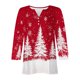 thumbnail image 5 of Fiudx Ofertas y Liquidaciones Blusa de Manga 3/4 Corta Estampada a La Moda para Mujer, Blusa Informal con Cuello Redondo, 5 of 5