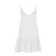 thumbnail image 5 of ICHUANYI Clearance Fashion Women Sexy V-Neck Solid Color Loose Suspender Backless Sleevess Dress Skirt(White, XXL) ICHUANYI WER2023081117491, 5 of 8