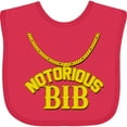 thumbnail image 3 of Inktastic Notorious Bib Boys or Girls Baby Bib, 3 of 4