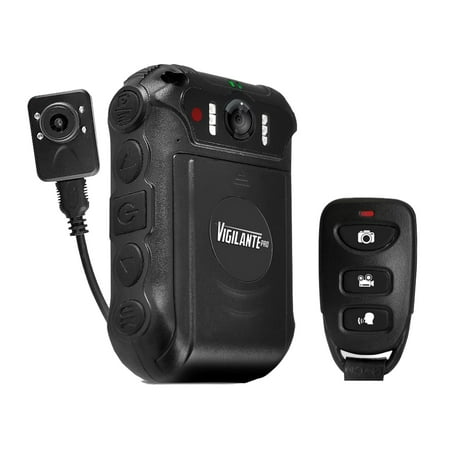 - Pyle Vigilante Pro Compact & Portable HD Body Camera, Person Worn Camera (Audio & Video Recording) Night Vis, Reable Battery, 16GB Memory, Water Resistant, with Pocket Cam