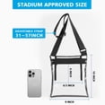 thumbnail image 2 of Bolsa transparente aprobada por el estadio Vorspack TPU para mujer 10 x 9 pulgadas, 2 of 5