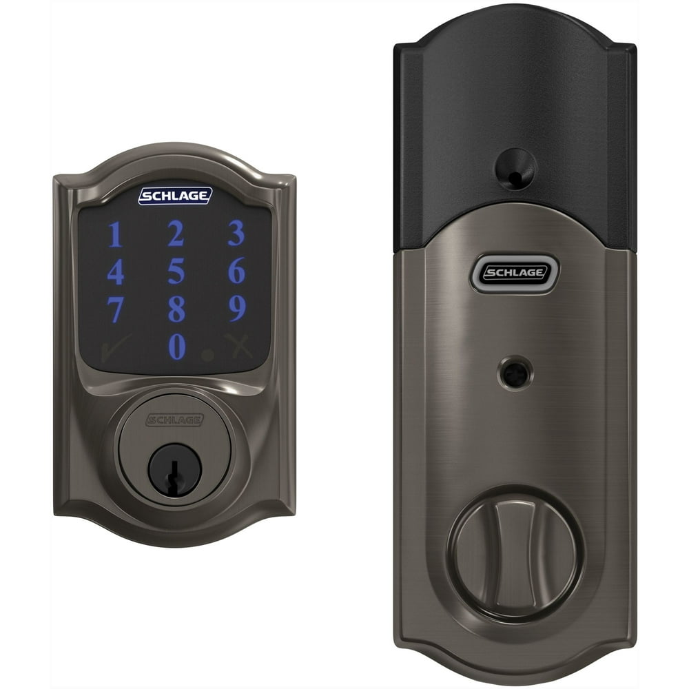 Schlage Be469nxCam Connect Camelot Touchscreen Electronic Deadbolt
