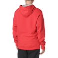 thumbnail image 2 of Champion Mens Powerblend Fleece Pullover Hoodie, L, Team Red Scarlet, 2 of 3