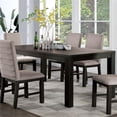 thumbnail image 3 of Bowery Hill Wood Black Dining Table Rectangular Durable 72"W x 40"D x 30"H Unassembled, 3 of 3