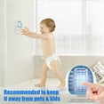 thumbnail image 5 of Bug Zapper Indoor, Electronic Fly Trap Insect Killer, Mosquitoes Killer Mosquito with Blue Lights for Living Room, Home, Kitchen, Bedroom, Baby Office(2 Packs), 5 of 5