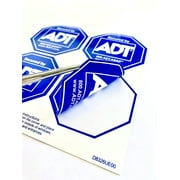 QTH Security Stickers ADT Security Authentic Security Decals Window Stickers - 12 Pack