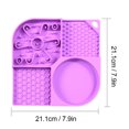 thumbnail image 4 of Succión Mat Mat Mat Dogs Gatos Lamiendo Tapetes Con Tazas de Succio Padena de Silicona para BaNarse, 4 of 7
