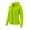 Neon Green, variant on Womens Thumb Hole Running Jacket Sun Protection Norah Neon Pink Scuba Hooded Hiking Sweatshirts-S
