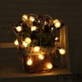 thumbnail image 5 of FSLiving String Lights with Timing Function,Curtain Lights 6.5ft String Lights with Timer Switch,Waterproof Fairy Light For Christmas Party Bedroom Garden Decor - Set of 2 (Warm White), 5 of 7