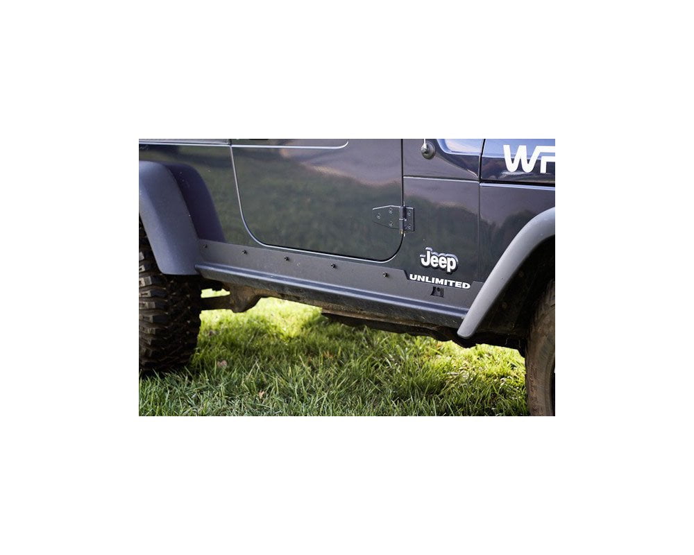 Rugged Ridge 11504.15 Rocker Panel Guards For Jeep Wrangler (TJ