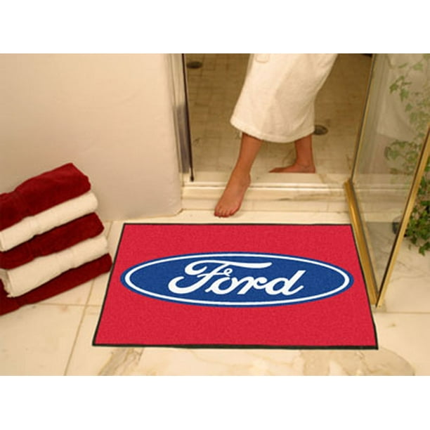 Sports Licensing Solutions, LLC 16103 Ford Oval All-Star Mat 33.75"x42.5" - Red