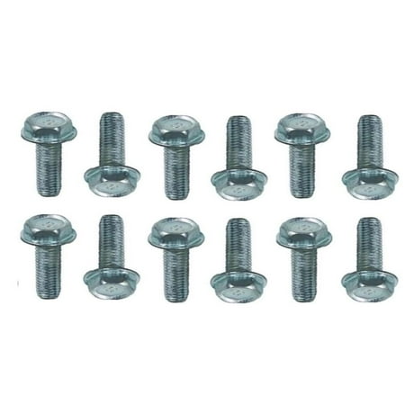 

Twelve (12) Aftermarket Self-tapping Mower Spindle Mounting Bolts For AYP B1AY25 & B1RS25 Spindles