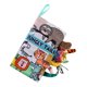 thumbnail image 3 of Libro de tela de dibujos animados Animal Tails Baby Bath Book para niños y niñas (Mapache) Sywqhk libre de BPA, 3 of 6
