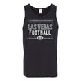 thumbnail image 2 of Wild Bobby Las Vegas LAV Hometown City Football Fan Pride Sports Men's Graphic Tank Top, Black, Small, 2 of 6