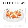 thumbnail image 5 of Maple Leaves Chic Chiffon Women's Beach Dress and Skirt Set for Sunny Days, 5 of 6
